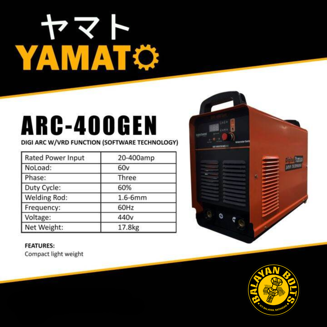 Yamato YMT400 Inverter Welding Machine