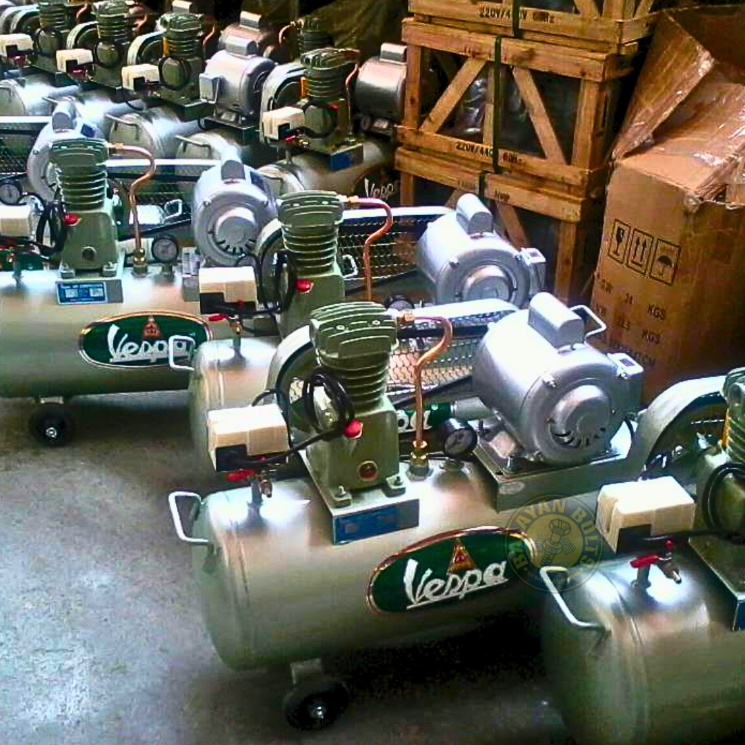 Vespa 1/4 HP Belt Driven Air Compressor