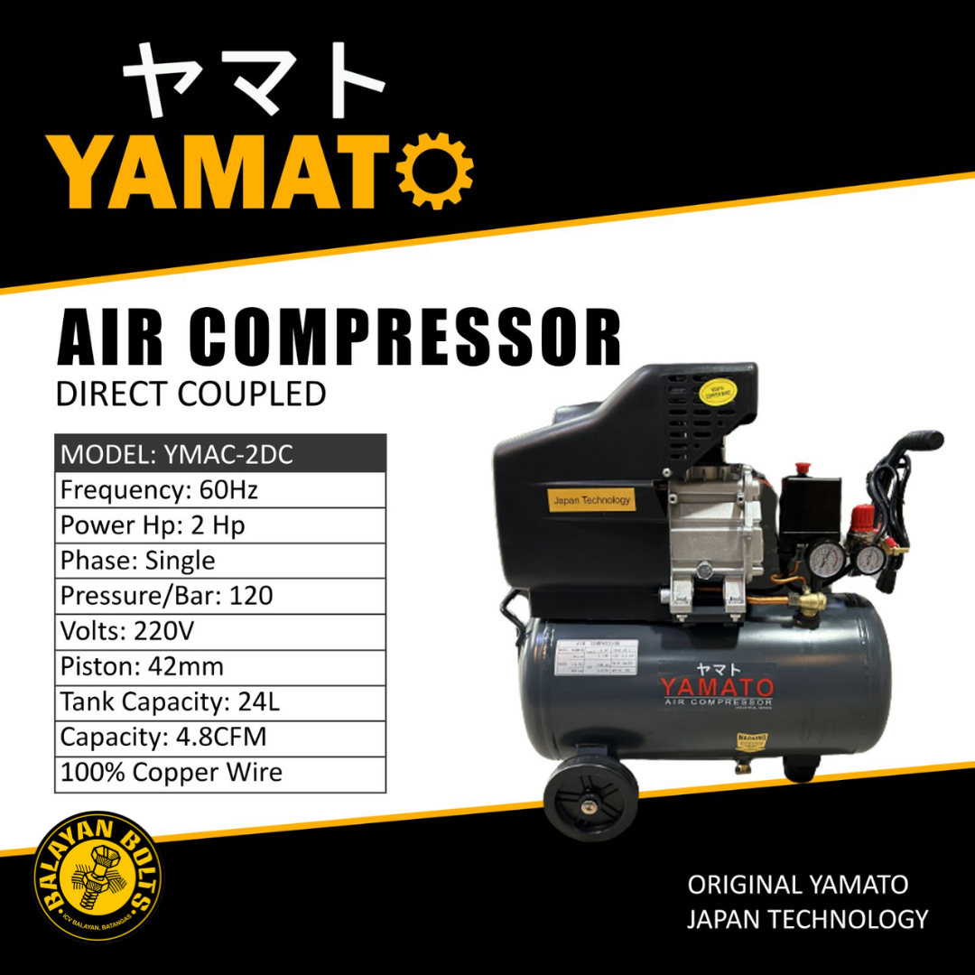 Yamato 2 HP Air Compressor