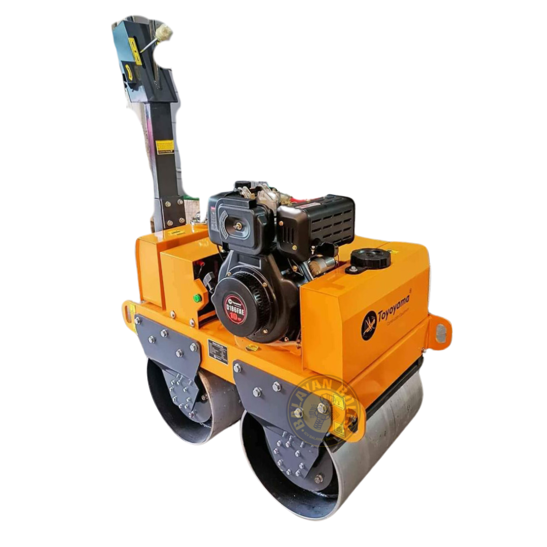 Walk Behind Vibrator - Double Drum Road Roller