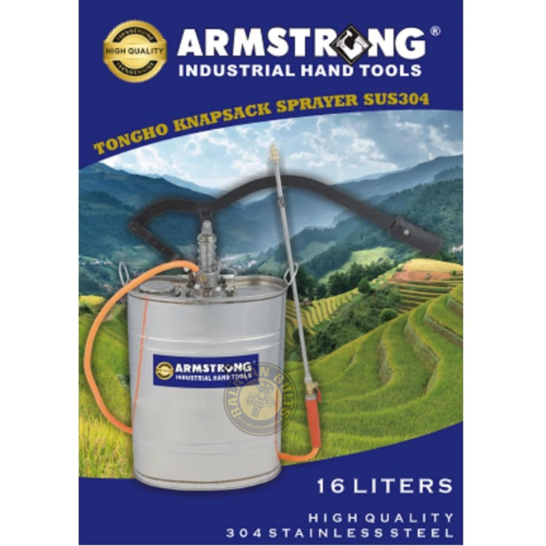 Armstrong Stainless Knapsack Sprayer 16L