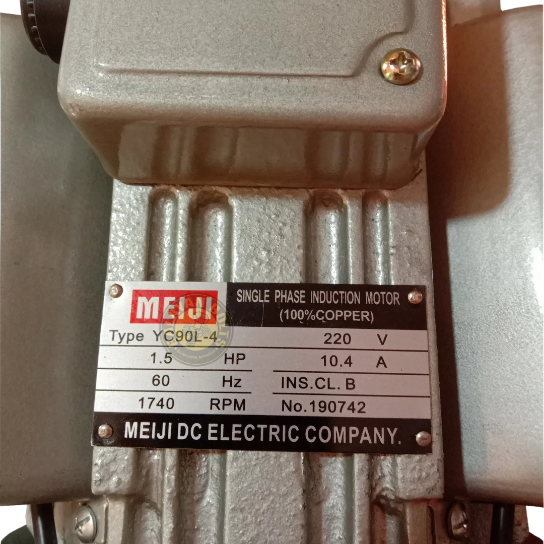 Meiji 1.5HP Copper Electric Motor