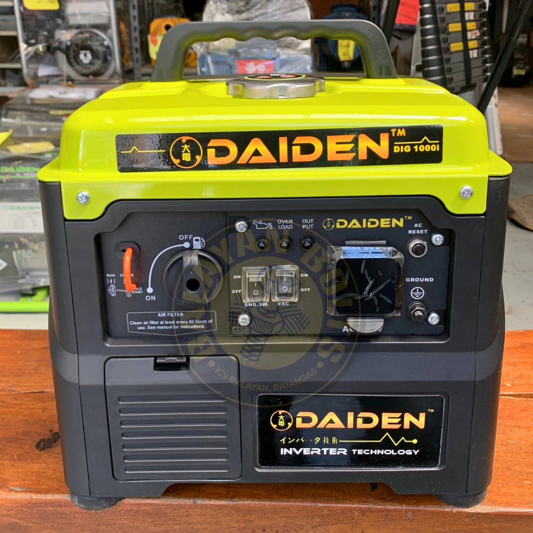 Daiden 900 Watts Inverter Type Gasoline Generator