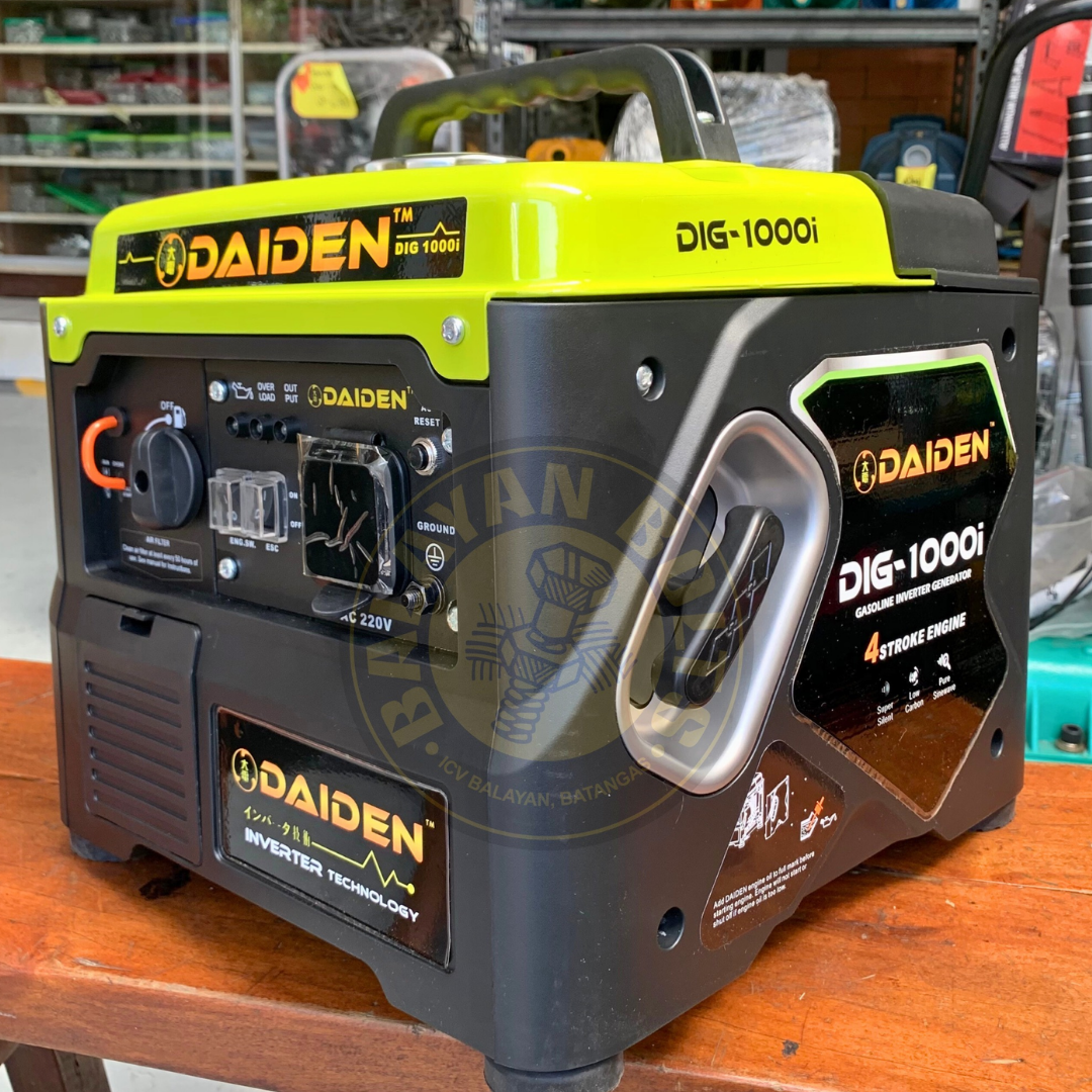 Daiden 900 Watts Inverter Type Gasoline Generator